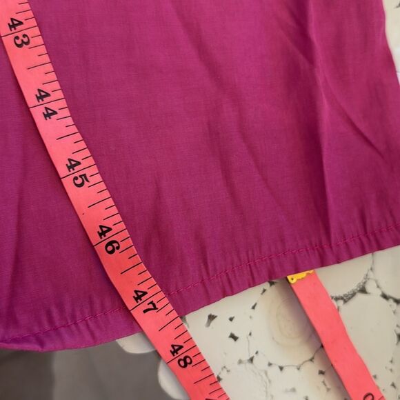 Lian Cotton? Midi Purple Lightweight Dress size Extra Large - Picture 9 of 9